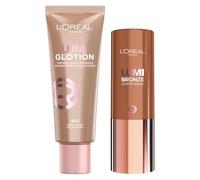 L'Oreal Paris DUO Lumi Glotion 903 Medium Glow 40ml and Lumi Bronze Le Stick Soleil 110 Toasted Sunlight 9g