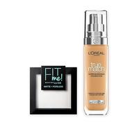 L'Oreal Paris DUO Setting Powder & Foundation -0 2W Golden Almond 30ml