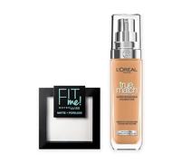L'Oreal Paris DUO Setting Powder & Foundation - Spf 16, 3N Creamy Beige, 30 Ml