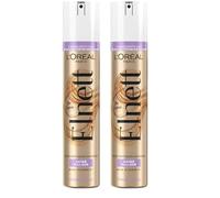 L'Oréal Paris Elnett Hair Spray, for Dull Hair, Enriched with Vitamin E, Up to 72h natural strong hold, 200ml (Pack of 2)