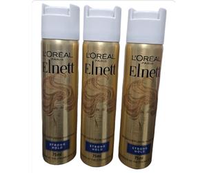 L'oreal Paris Elnett Micro Diffusion Hairspray, Strong, Flexible&extra Strong