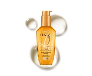 L'Oréal Paris Elsève Hair Care Universal Extraordinary Oil, 100 ml | Marula & Camellia Oils, Frizz Control 96h, Heat Protection 446 °F, Multi-Use No Rinse
