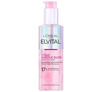 L'Oréal Paris Elvital Glycolic Gloss Serum for Dull and Dull Hair, Hair Care for Intense Smoothness and Ultimate Shine, Leave-In Serum, Regenerating, with Glycolic Acid, 150 ml