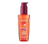 L'Oréal Paris Elvital Hair Serum without Silicones, Heat Protection for Long, Unruly Hair, No Rinse, Hair Oil with Vegetable Proteins and Cocoa