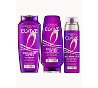 L'Oréal Paris Elvive Collagen Lifter Volumising 3-Step Bundle