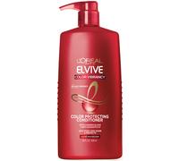 L'Oreal Paris Elvive Color Vibrancy Protecting Conditioner for Color Treated Hair Conditioner with Linseed Elixir and Anti-Oxidants for Anti-Fade