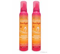 L'Oreal Paris Elvive Dream Lengths Waves Waterfall Mousse Wavy Hair 2x 200ml