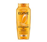 L'Oréal Paris Elvive Extraordinary Oil Nourishing Shampoo, With Marula & Camellia Oils, Restores Lipids For 90% Instant Nourishment, 8 Weeks Of Shine, 700ml