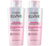 L'Oréal Paris Elvive Glycolic Gloss Double Shampoo Bundle