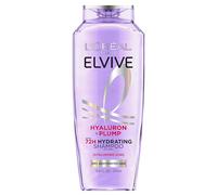 L'Oreal Paris Elvive Hyaluron Plump Hydrating Shampoo for Dehydrated, Dry Hair Infused with Hyaluronic Acid Care Complex, Paraben-Free, 12.6 Fl Oz