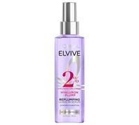L'Oreal Paris Elvive Hyaluron Plump Moisture Plump Hair Serum for Dehydrated, Dry Hair with Hyaluronic Acid Care Complex, Paraben-Free, 4.4 Fl Oz