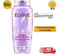 L'Oréal Paris Elvive Hydra Hyaluronic Shampoo 400ml Moisture Boost For Dry Hair