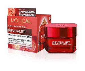 L'Oréal Paris Energising Anti-Wrinkle Revitalift Day Face Cream, Extra Firming Formula Enriched with Red Ginseng and Advanced Pro-Retinol, 50 ml