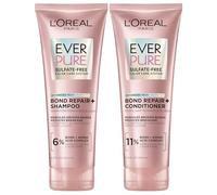L'Oreal Paris EverPure Bonding Shampoo and Conditioner Kit for Color-Treated Hair, 6.8 Ounce (Set of 2)