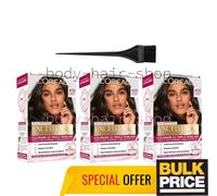 L'Oréal Paris Excellence 400 Medium Brown Hair Color Cream Salon Quality 3-Pack