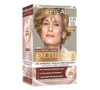 L'Oréal Paris Excellence Age Perfect Nudes, 7.31 Natural Caramel Blonde | No Ammonia, Up To 100% Grey Coverage, Long-Lasting Colour, Mature Hair, Strengthens Hair with Mirco-Keratin