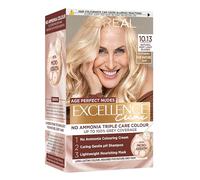 L'Oreal Paris Excellence Age Perfect Nudes Permanent Hair Colour for Mature Hair, No Ammonia Triple Care Routine with Micro-Keratin, 100% Grey Coverage, 10.13 Natural Very Light Blonde