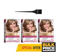 L'Oréal Paris Excellence Creme 7 Blonde Hair Color Full Coverage 3-Pack