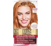 L'Oreal Paris Excellence Creme, 8RB Medium Reddish Blonde, (Packaging May Vary)