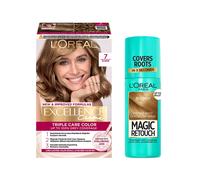 L'Oréal Paris Excellence Creme Hair Color 7 Darkest Blond & Magic Retouch Root Concealer Spray 5 Blonde 1 pcs + 75 ml
