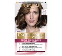 L'Oréal Paris Excellence Crème Permanent Hair Dye (Various Shades) - 5.3 Natural Golden Brown