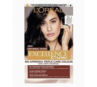 L'Oreal Paris Excellence Creme No Ammonia Triple Hair Colour 2U Universal Darkest Brown
