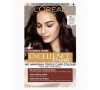 L'Oreal Paris Excellence Creme No Ammonia Triple Hair Colour 3U Universal Dark Brown