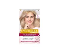 L'Oréal Paris Excellence Crème Permanent Hair Dye (Various Shades) - 9.1 Natural Light Ash Blonde