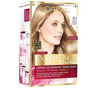 L'Oréal Paris - Excellence Crème - Permanent Hair Colour Triple Care 100% Coverage White Hair - Shade 8.10 Light Ash Blonde