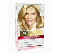L'Oreal Paris Excellence Creme Triple Care Colour 9.1 Natural Light Ash Blonde