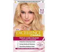 L'Oreal Paris Excellence Creme Triple Care Colour 9.3 Natural Light Golden Blonde