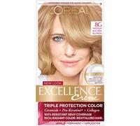 L'Oréal Paris Excellence Créme Permanent Hair Color, 8G Medium Golden Blonde
