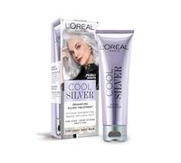 L'Oréal Paris Hair Dye, Permanent Hair Color Cool Silver Pearly White, Excellence Universal Nudes, No Ammonia Home Hair Colour with Hyaluronic Acid & Micro-Keratin, Up to 100% Grey Coverage