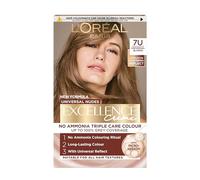 L'Oréal Excellence Nudes 7U Universal Blonde: 100% Grey Coverage, Complexion Flattering for All Hair Types. Achieve a natural-looking universal blonde with a subtle, universal reflect that enhances.