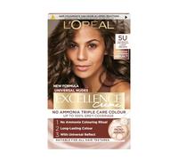 LOral Paris Excellence Crme Universal Nudes Ammonia Free Permanent Hair Dye, 5U Universal Light Brown