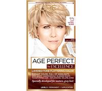 L'Oreal Paris ExcellenceAge Perfect Layered Tone Flattering Color, 9N Light Natural Blonde