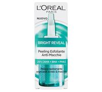 L'Oréal Paris Exfoliating Peeling, For All Skin Types, Smoothed and Uniform Tone, with Niacinamine and 25% AHA + BHA + PHA, Bright Reveal, 25 ml