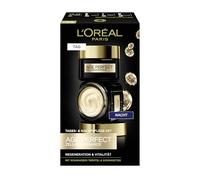 L'Oréal Paris Face Care Set, Anti-Ageing Day Cream and Night Cream to Promote Cell Recovery, with Antioxidant Formula and Vitamin E, Age Perfect Cell Renaissance, 2 x 50 ml