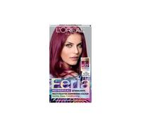 L'Oreal Paris Feria Multi-Faceted Shimmering Permanent Hair Color, 622 Fuchsia-Cha, 1 Kit