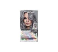L'Oreal Paris Feria Multi-Faceted Shimmering Permanent Hair Color, S1 Smokey Silver, 1 Kit