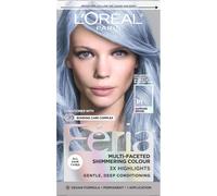 LOreal Paris Feria MultiFaceted Shimmering Permanent Hair Color 411 Sapphire Smoke Smokey Blue