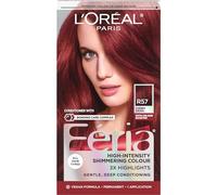 L'Oréal Paris Feria Permanent Hair Color, R57 Cherry Crush (Intense Medium Auburn)