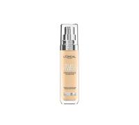L'Oréal Paris Foundation for Face, Skincare Infused with Hyaluronic Acid, True Match Hydrating Liquid Foundation for All Skin Tones, SPF 16, 2W Golden Almond, 30 ml