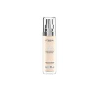 L'Oréal Paris Foundation for Face, Skincare Infused with Hyaluronic Acid, True Match Hydrating Liquid Foundation for All Skin Tones, SPF 16, 0.5C Porcelain Rose, 30 ml