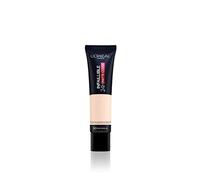 L'Oreal Paris Foundation, Infallible Matte Cover 24hour 90 Rose Porcelain, Sweat-proof, Heat-proof, Transfer-proof and Water-proof, SPF 18, 30 ml