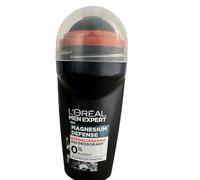 L'OREAL PARIS Fresh Magnesium Defence 48H Roll-On Deodorant for Men, 50ml