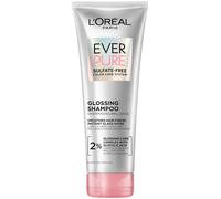 L'Oreal Paris Glossing Sulfate Free Shampoo with Glycolic Acid Hair Care for Lasting Shine and Smoothness for Dull Dry Hair EverPure 6.8 Fl O