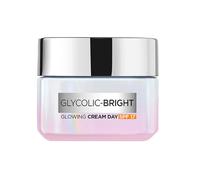L'Oréal Paris Glycolic Bright Day Cream with SPF 17, 15ml |Skin Brightening Cream with Glycolic Acid that Visbily Minimizes Spots & Reveals Even Toned Skin