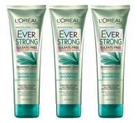 L'Oreal Paris Hair Care Everstrong Sulfate Free Thickening Shampoo 3 Count