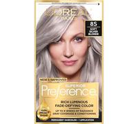 L'oreal Paris Hair Color Superior Preference Fade-defying Plus Shine Permanent Coloring, 8s Soft Silver Blonde